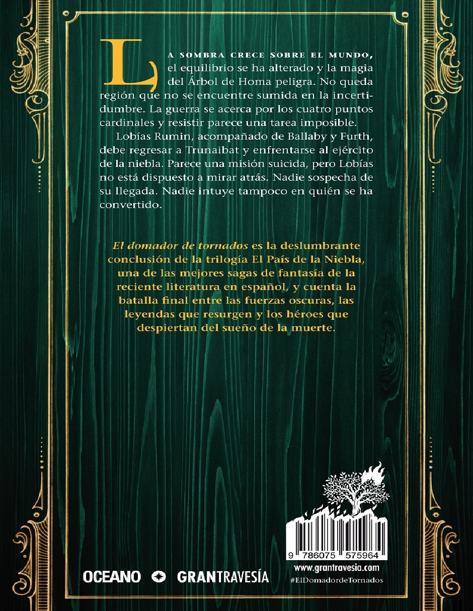 Libro El domador de tornados: el país de la niebla 3 de Jorge Galán 2