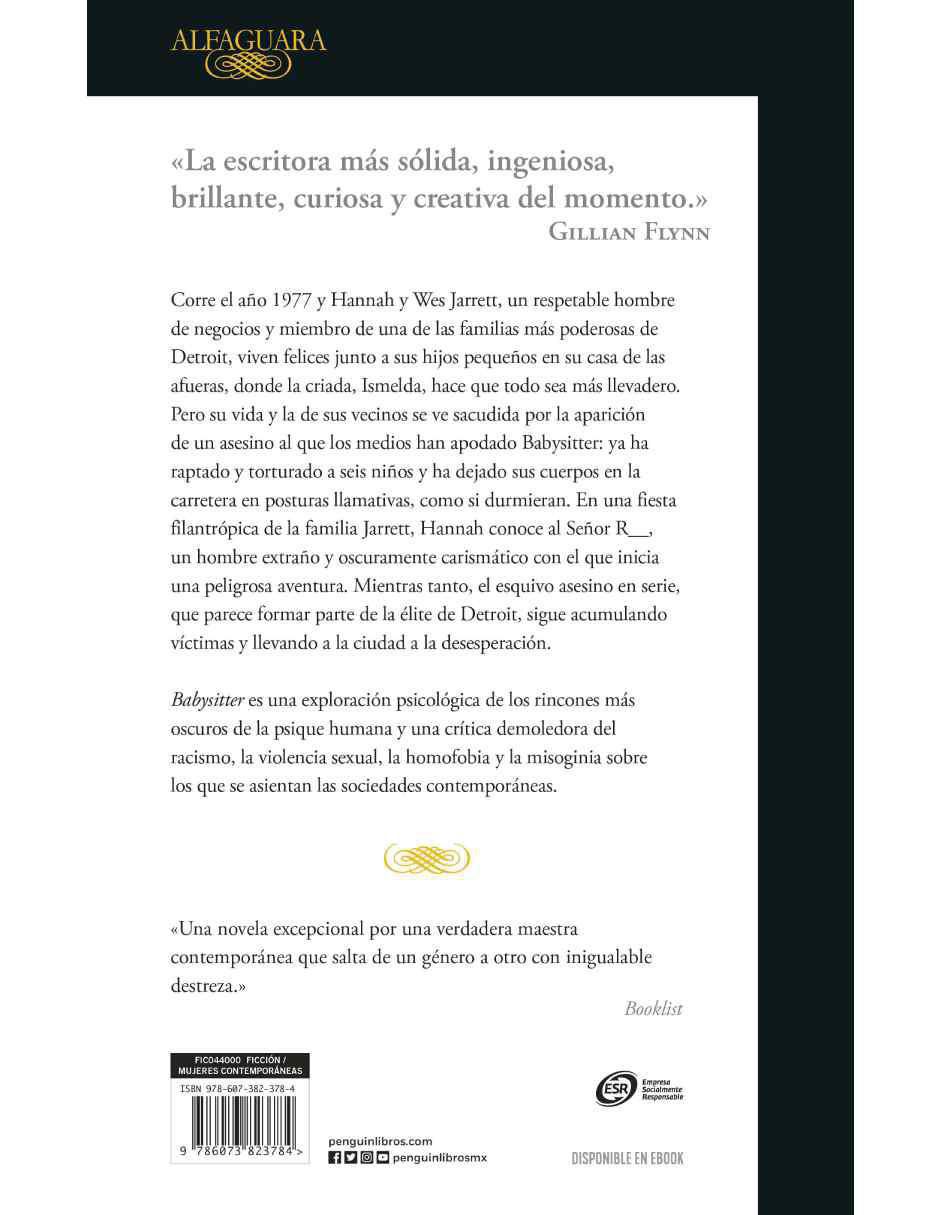 Libro Babysitter de Joyce Carol Oates 3