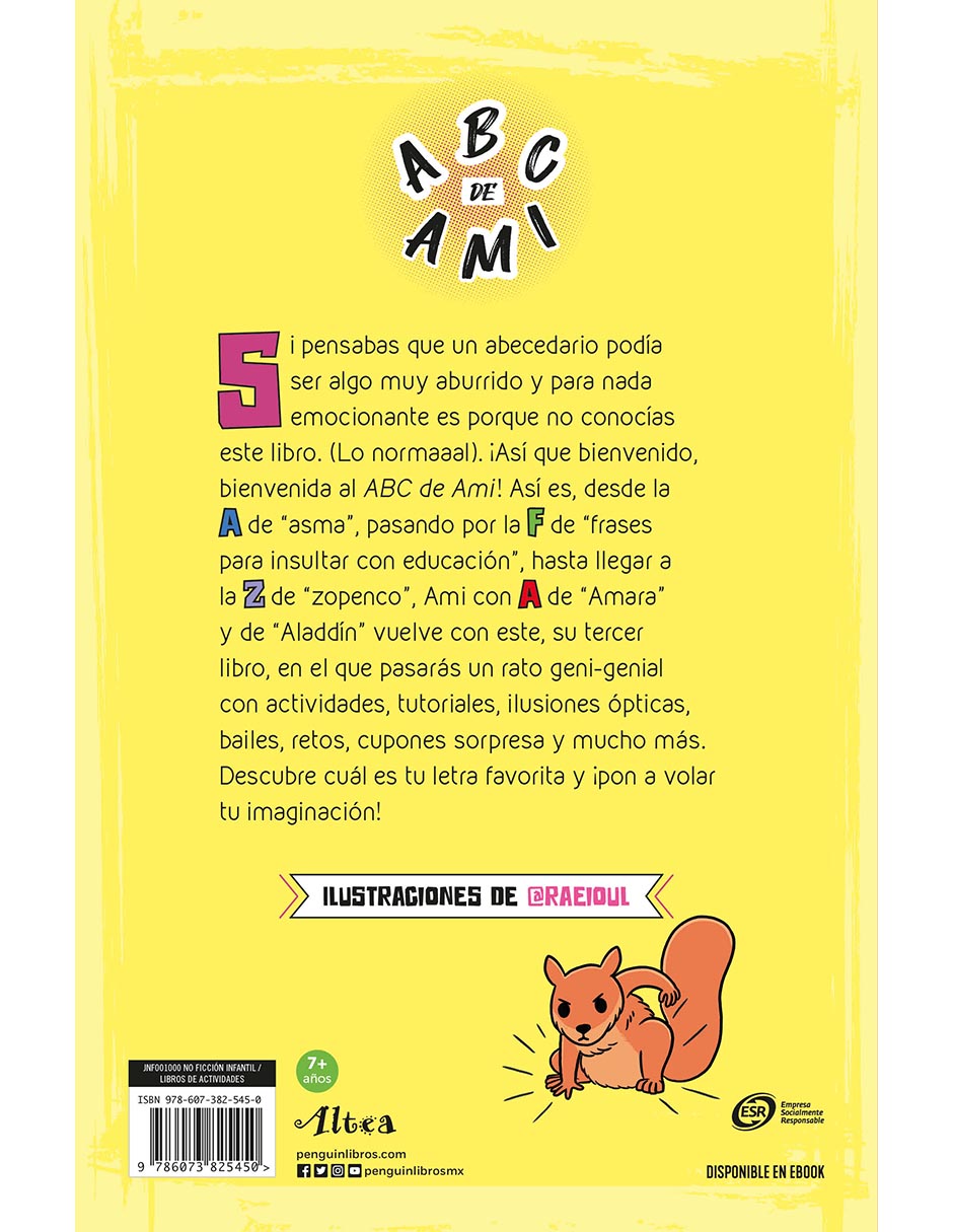 Libro Abc de ami de Ami Rodríguez 2