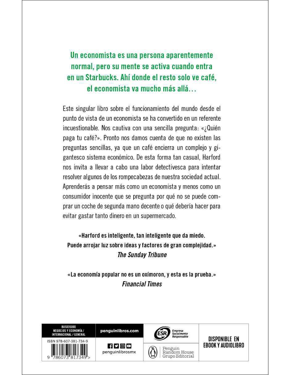 Libro El economista camuflado de Harford, Tim 2