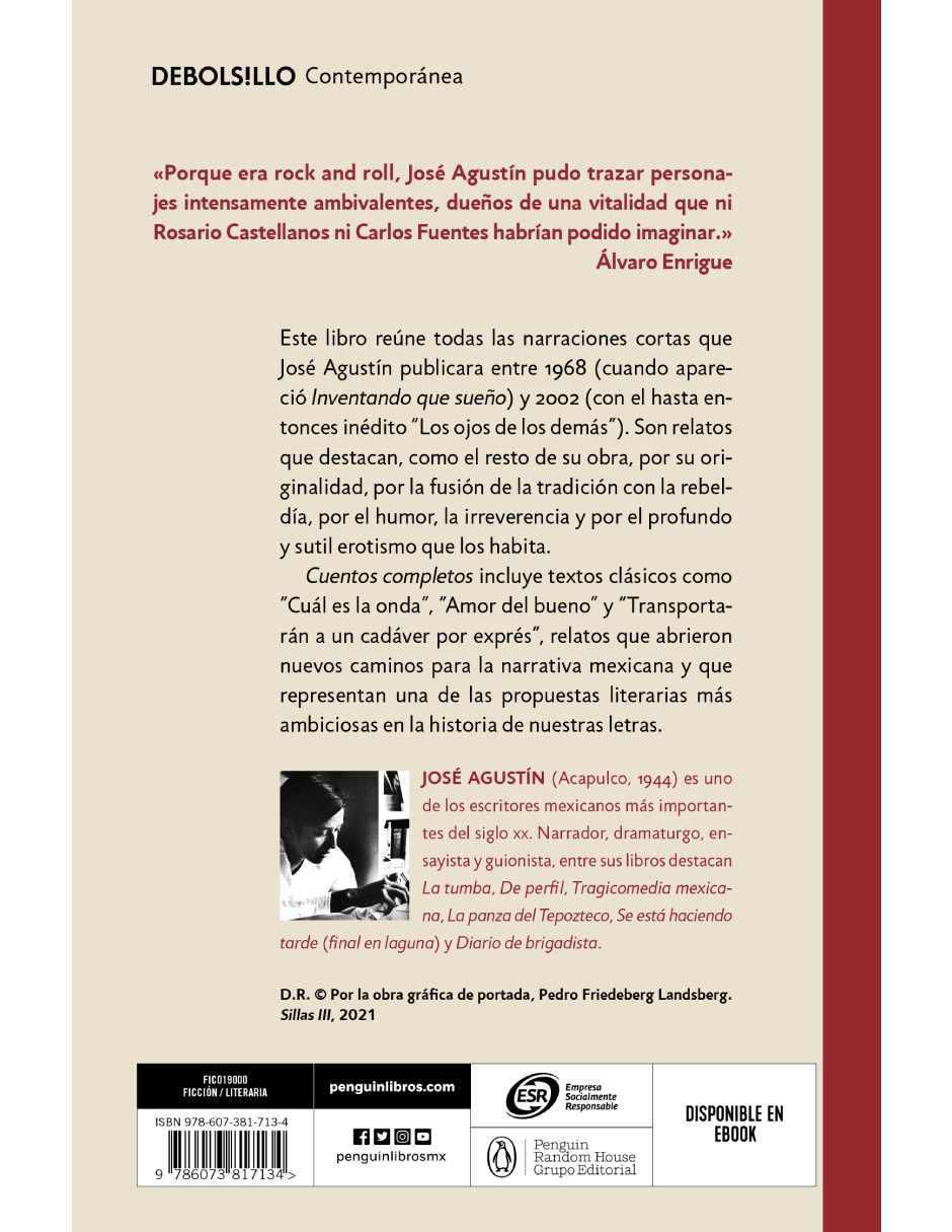 Libro Cuentos Completos de Jose Agustin 3