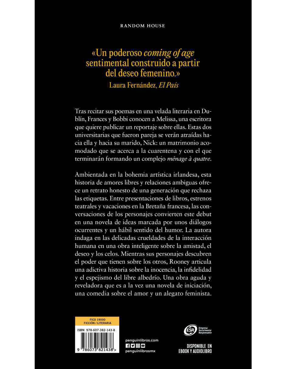 Libro Conversaciones entre amigos de Sally Rooney 2