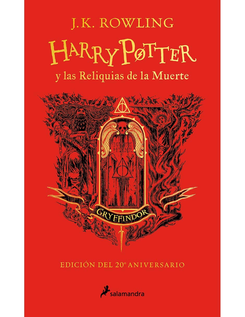 Libro Hp7 hp y las reliquias de la muerte (20° aniversario gryf) de J.K. Rowling