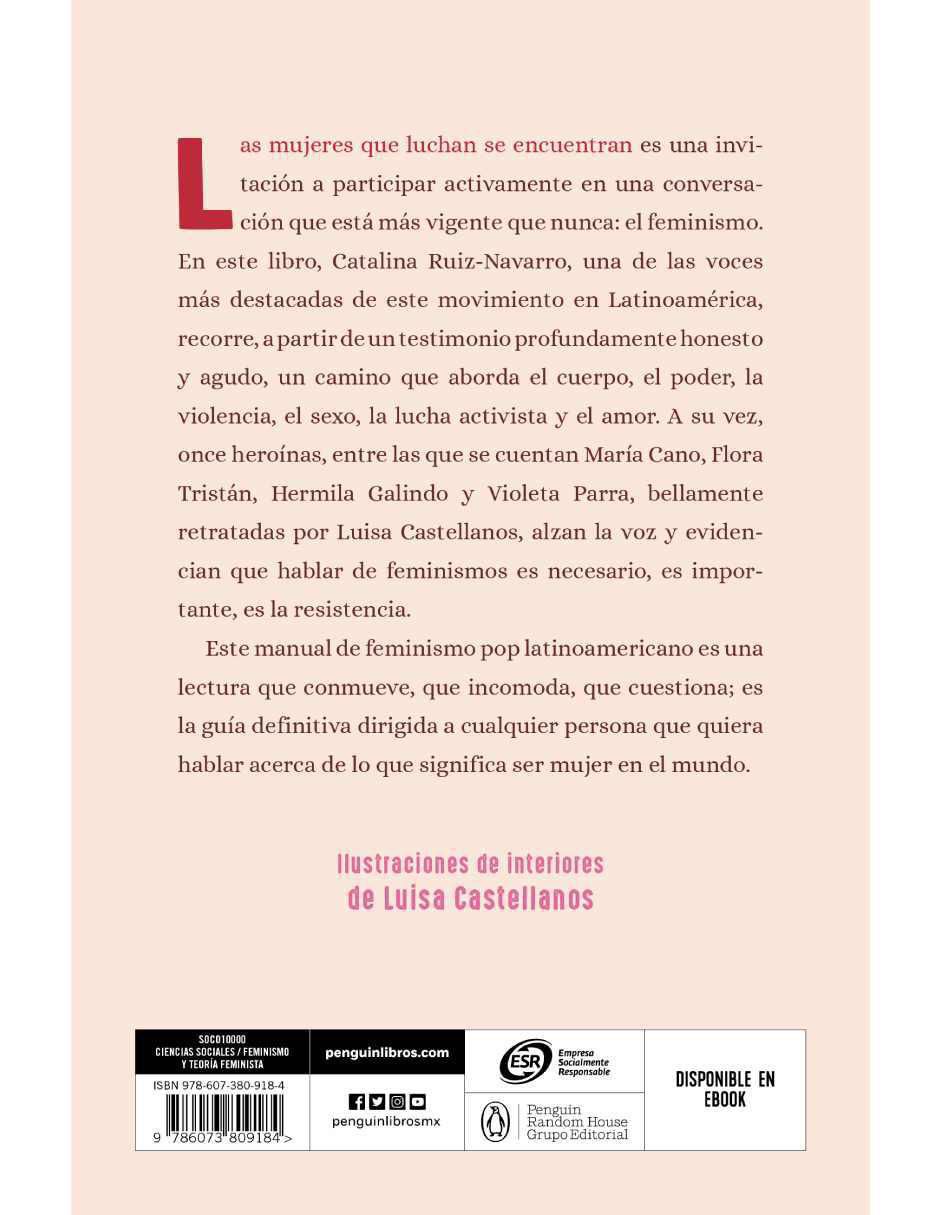 Libro Las mujeres que luchan: se encuentran de Catalina Ruiz Navarro 2