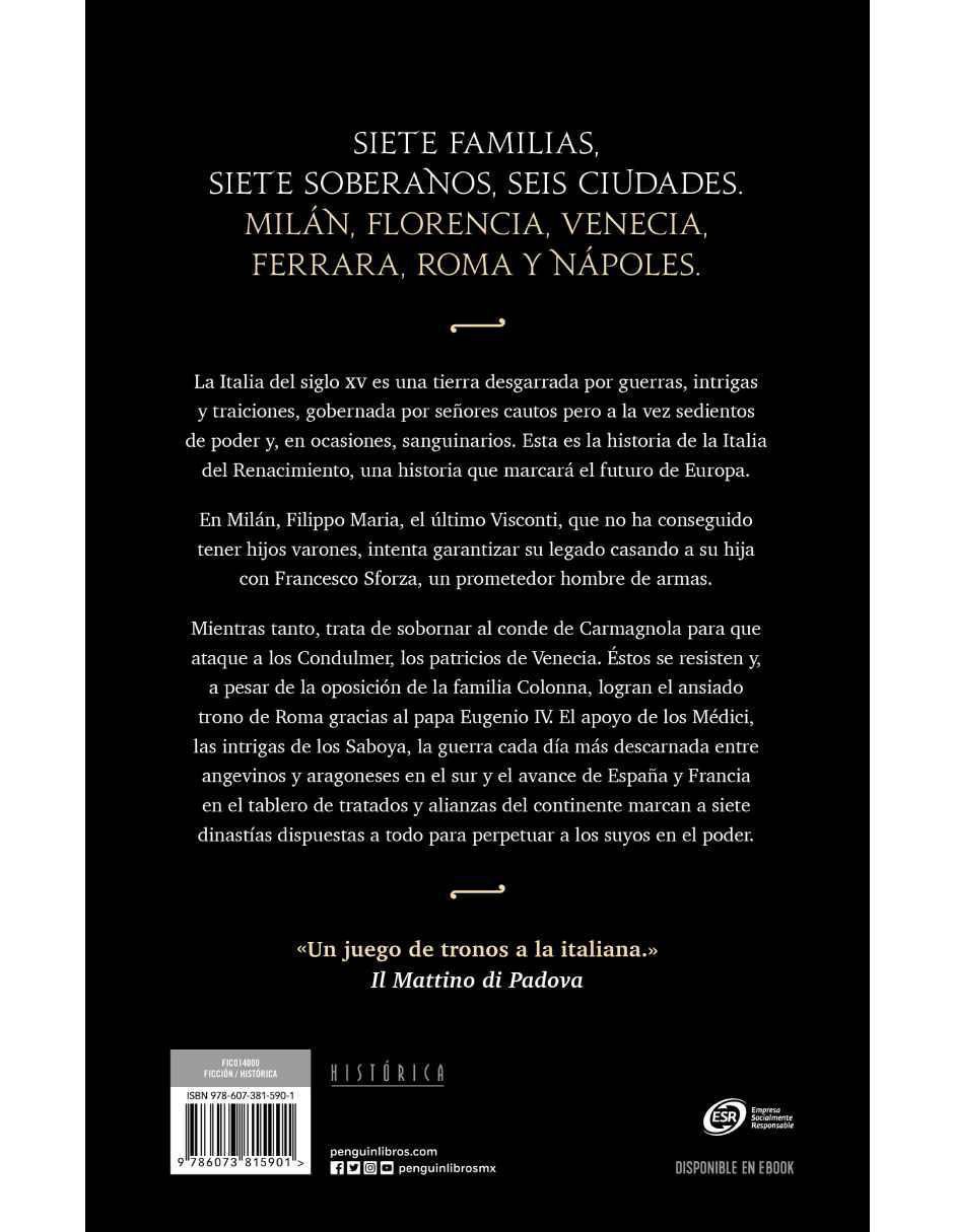 Libro Las siete dinastías de Matteo Strukul 2