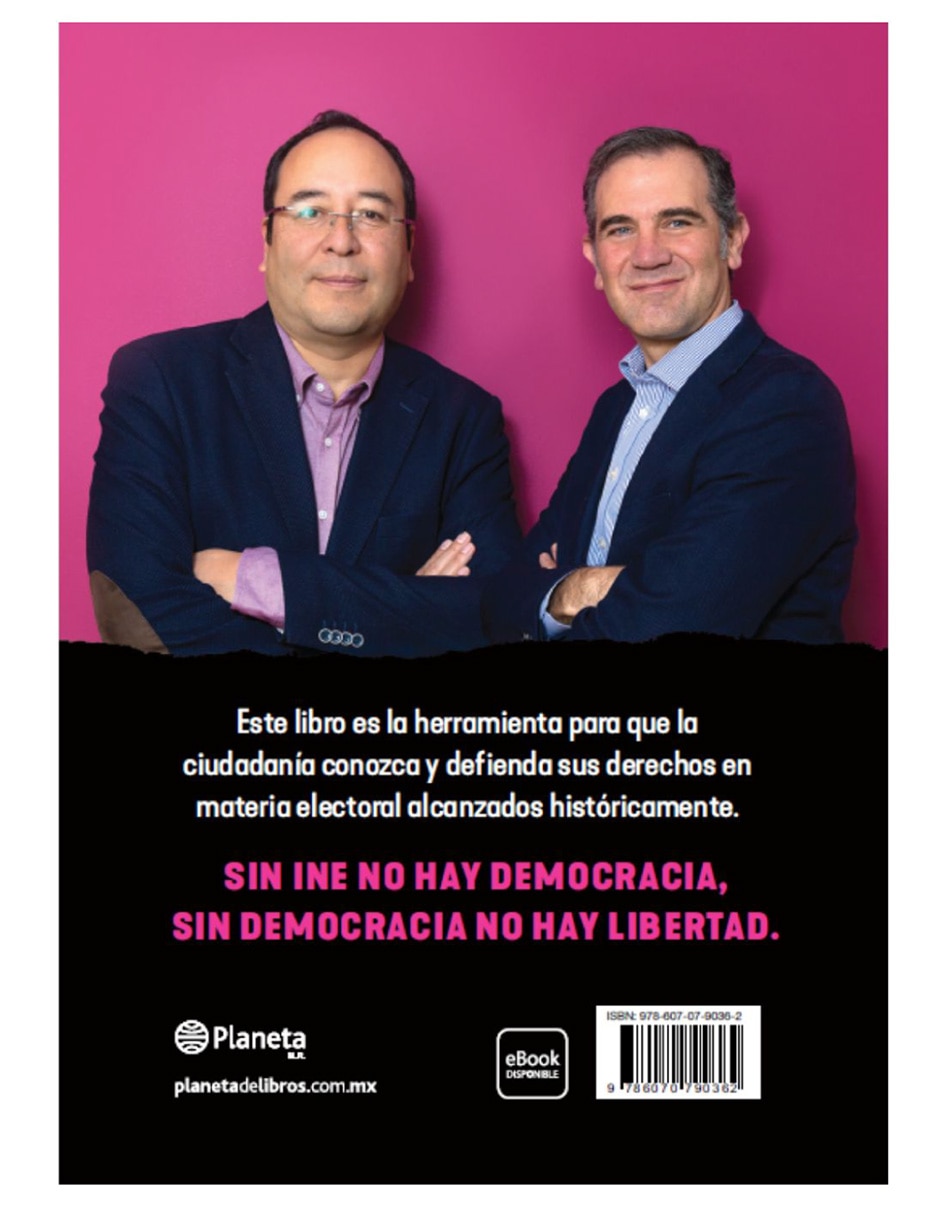 Libro La democracia no se toca de Lorezo Córdoba y Ciro Murayama 3