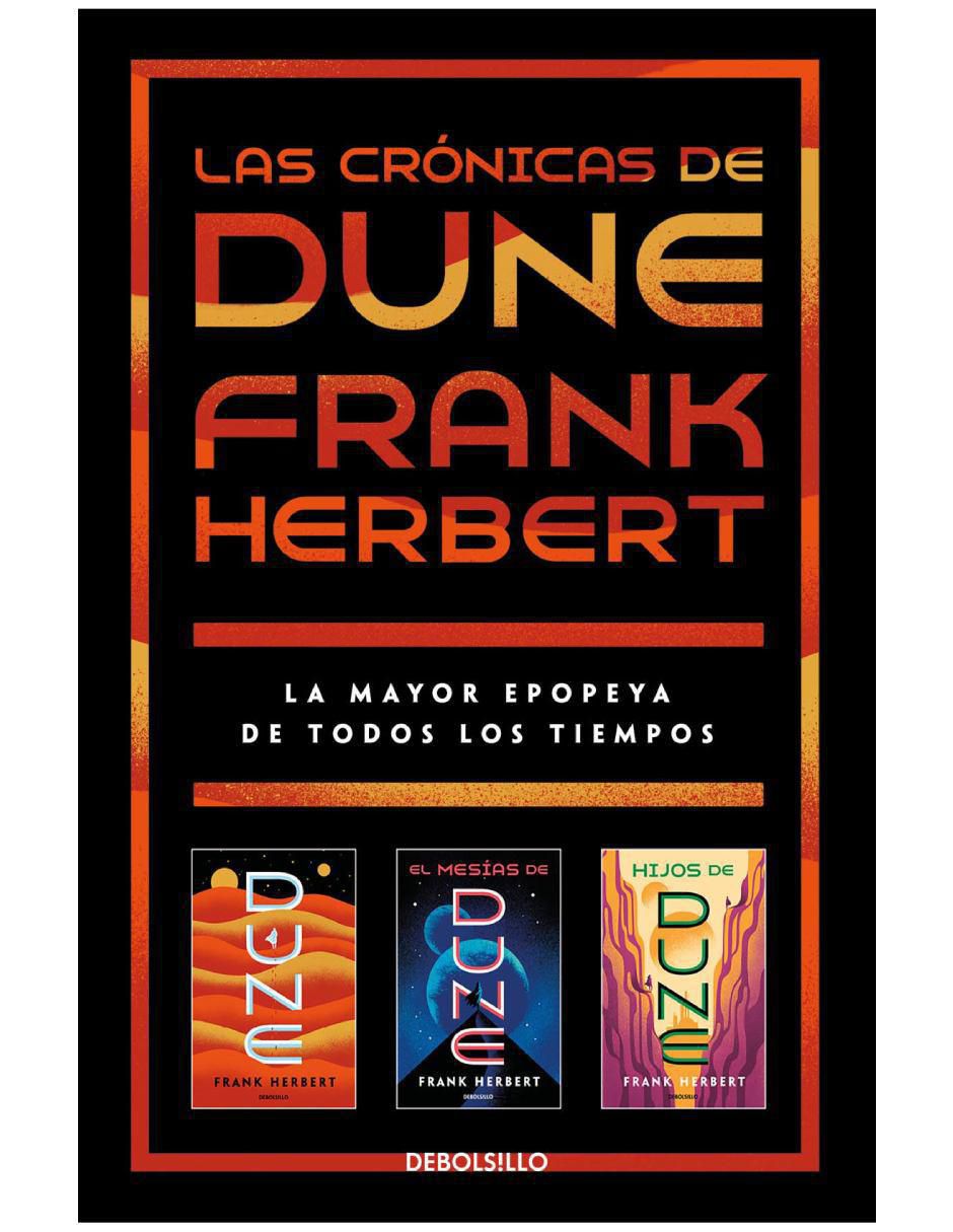Libro Set 3 libros: las crónicas de dune + dune: el mesías de dune + hijos de dune de Frank Herbert 2