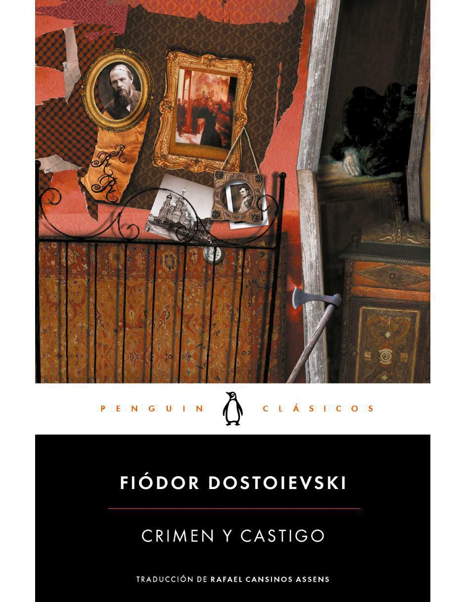 Libro Crimen y castigo de Fiodor Dostoievski