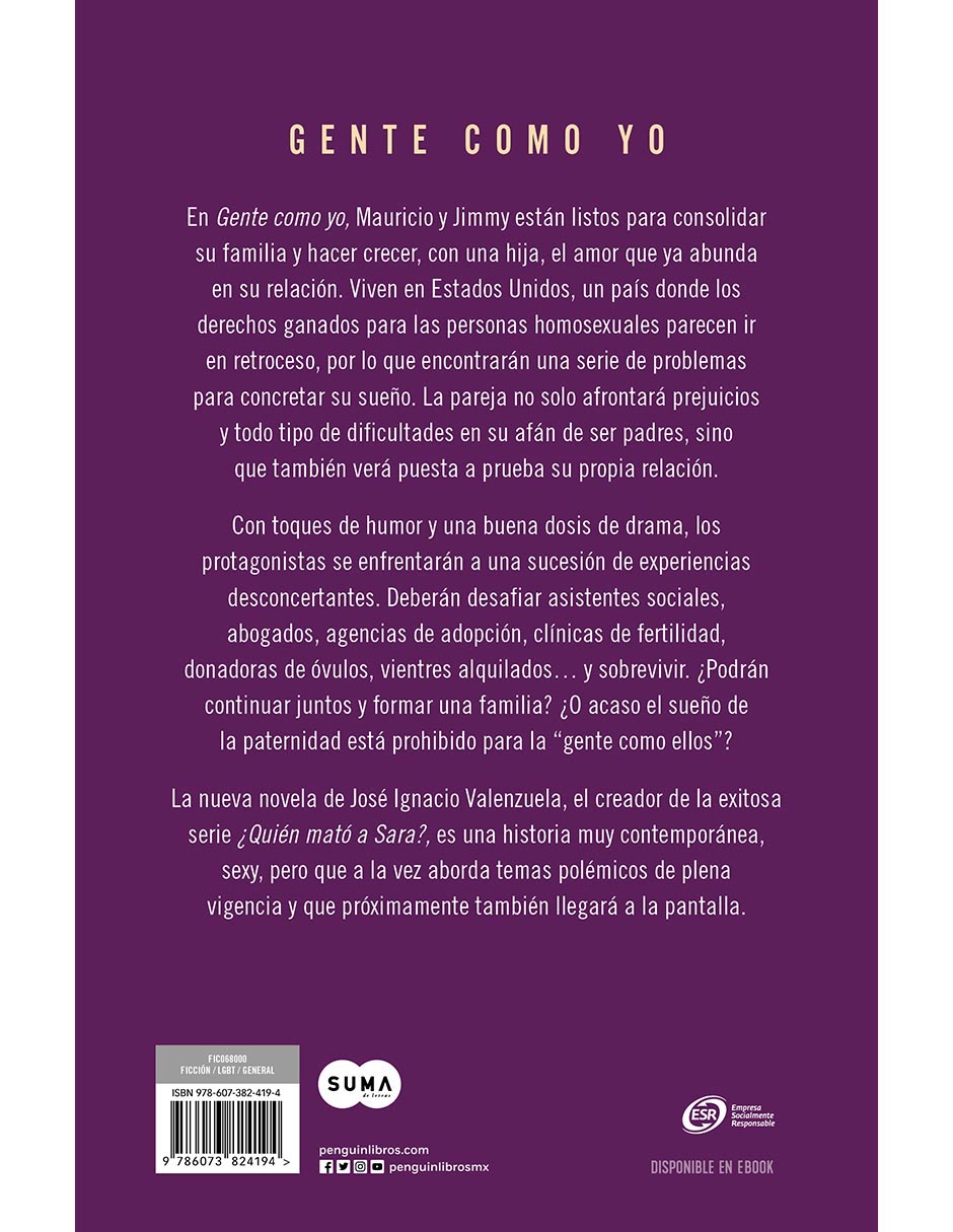 Libro Gente Como Yo de Chascas (José Ignacio Valenzuela) 2