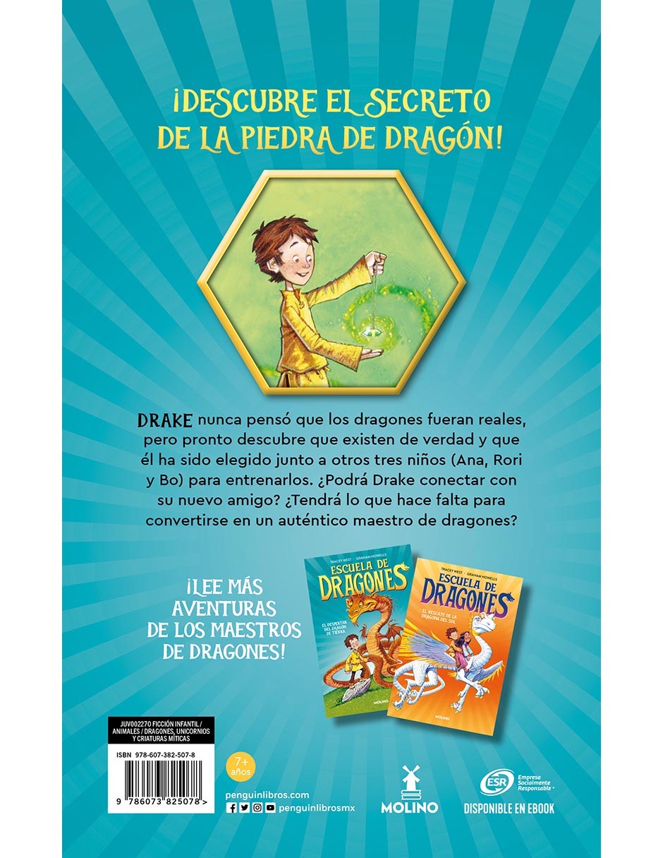 Libro Escuela de dragones 1. el despertar del dragón de tierra de Tracey west 2