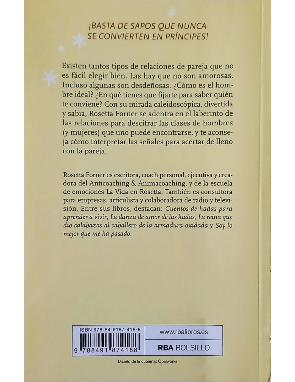 Libro El último sapo que besé de Rosetta Forner Veral 2