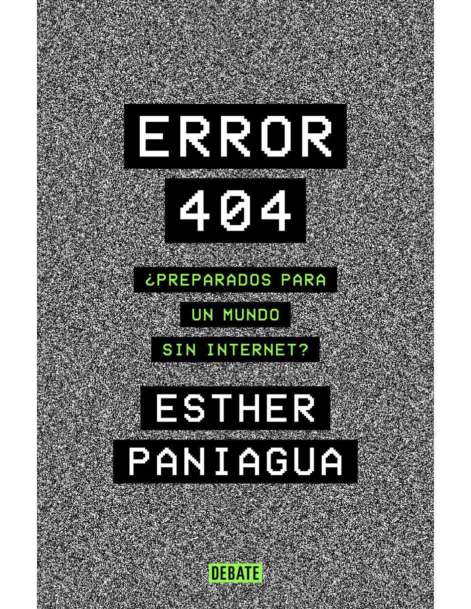 Libro Error 404 de Esther Paniagua