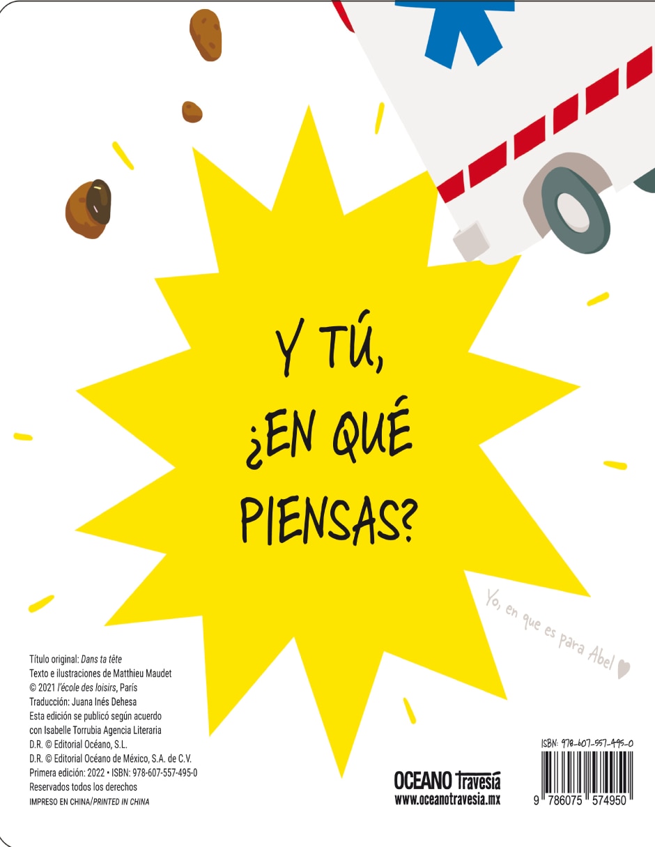 Libro En tu cabeza de Matthieu Maudet 2