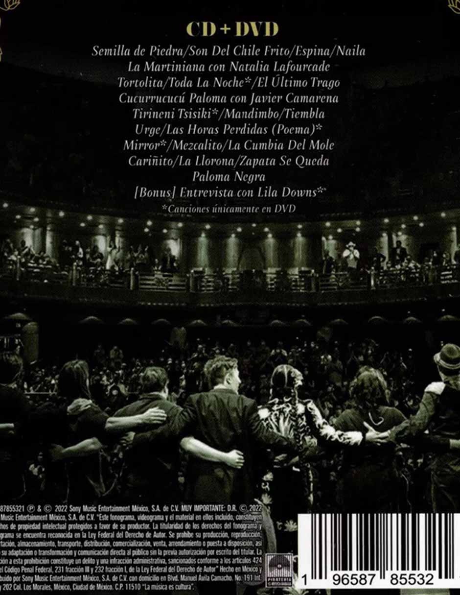 Desde Bellas Artes México Lila Downs CD + DVD 2