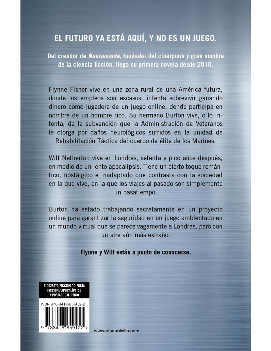 Libro El Periférico de William Gibson 3