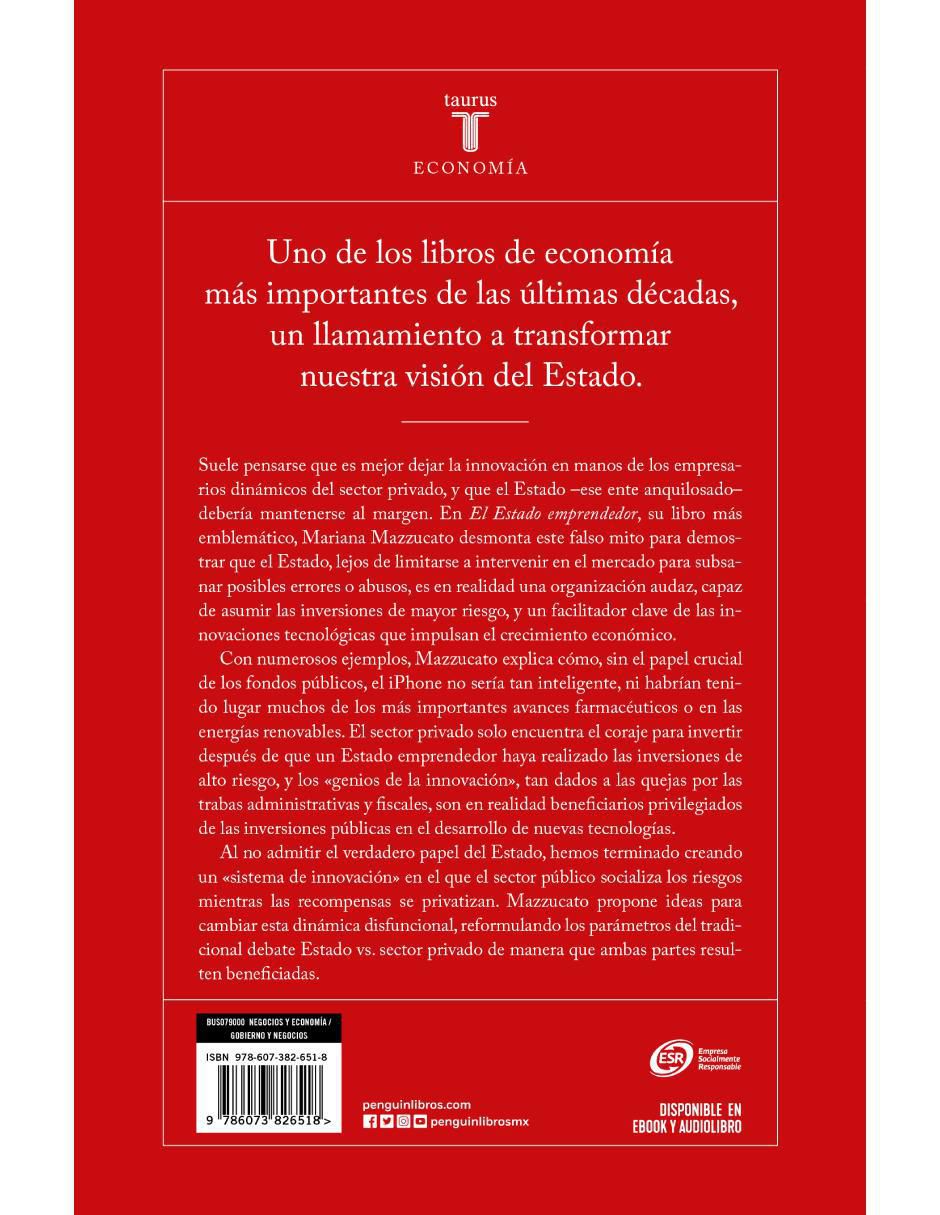 Libro El Estado Emprendedor de Mariana Mazzucato 2