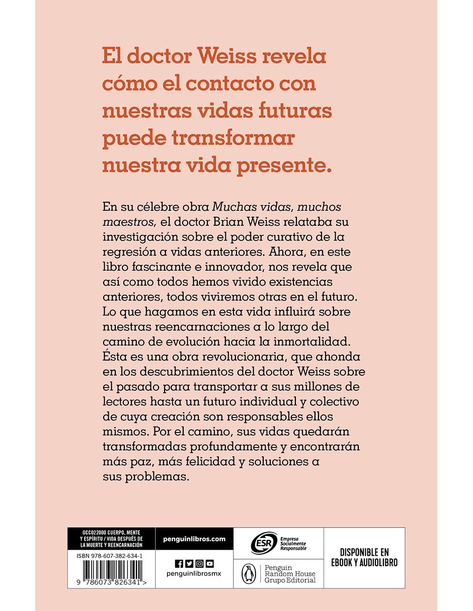Libro Muchos cuerpos, una misma alma de Brian Weiss 2
