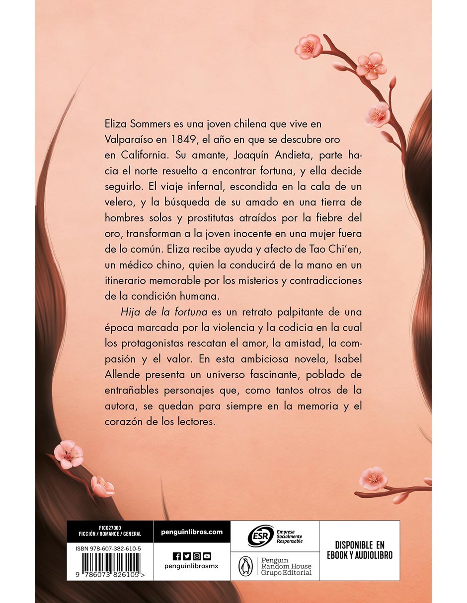 Libro Hija de la fortuna de Isabel Allende 2