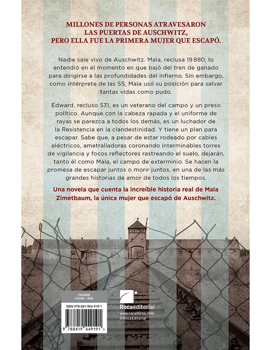 Libro La chica que escapó de auschwitz de Ellie Mitwood 2