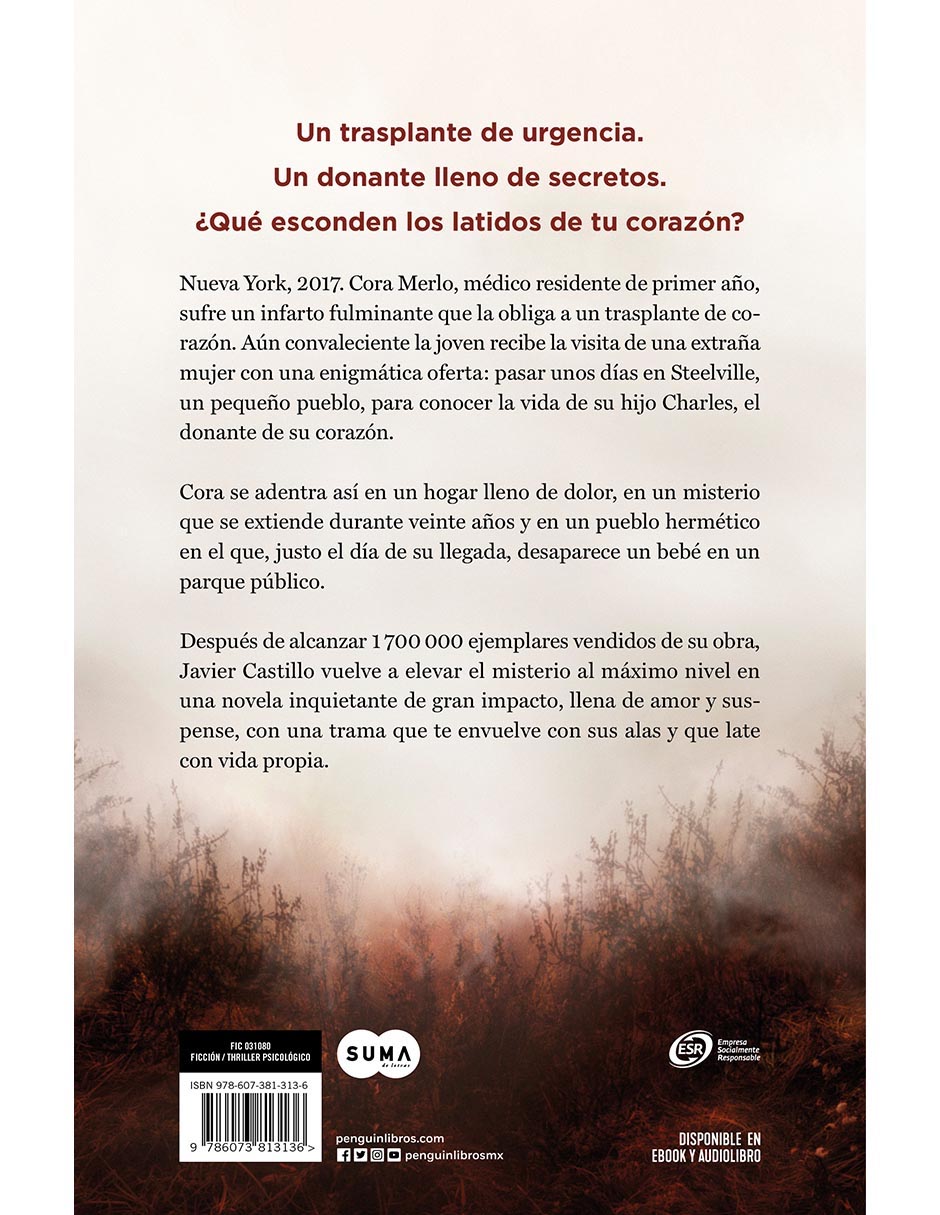 Libro El cuco de cristal de Javier Castillo 2