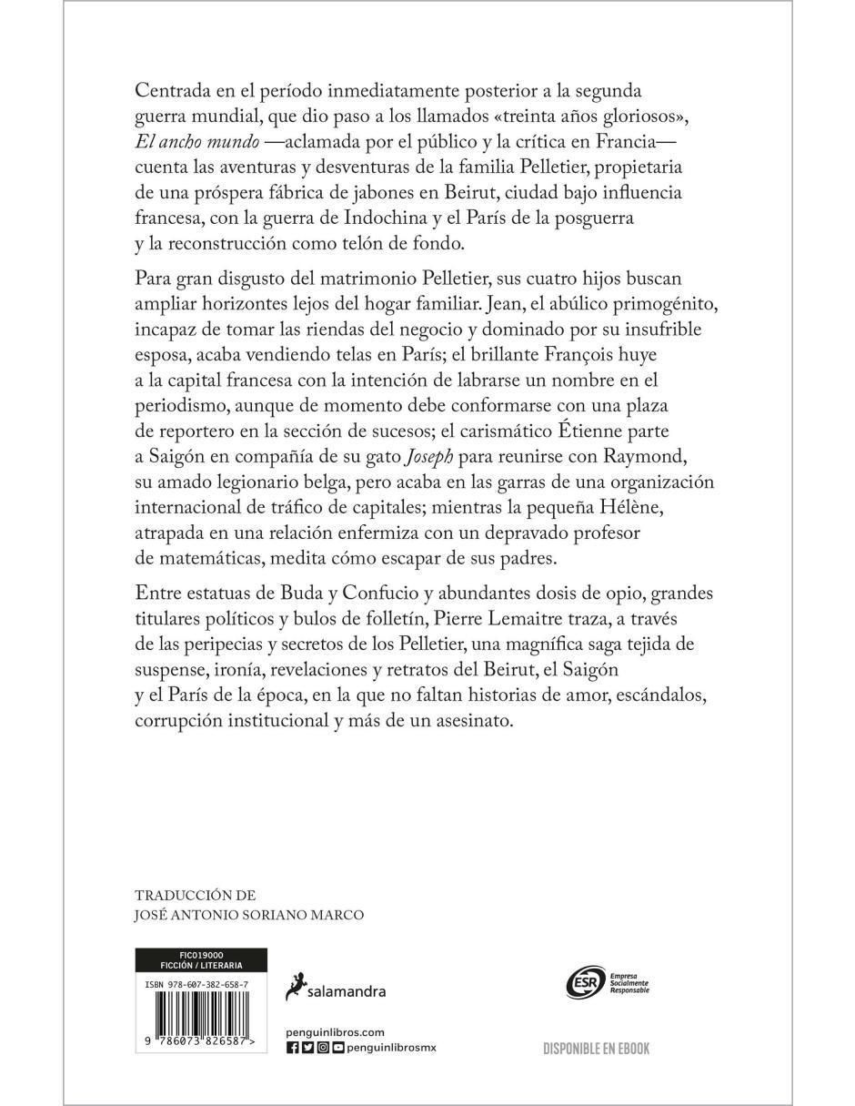 Libro El ancho mundo de Lemaitre Pierre 2