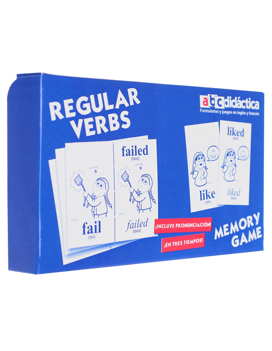 Colección Memorias De Verbos En Inglés 2