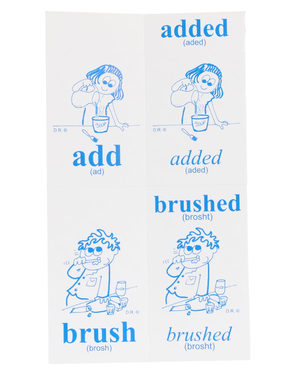 Colección Memorias De Verbos En Inglés 4