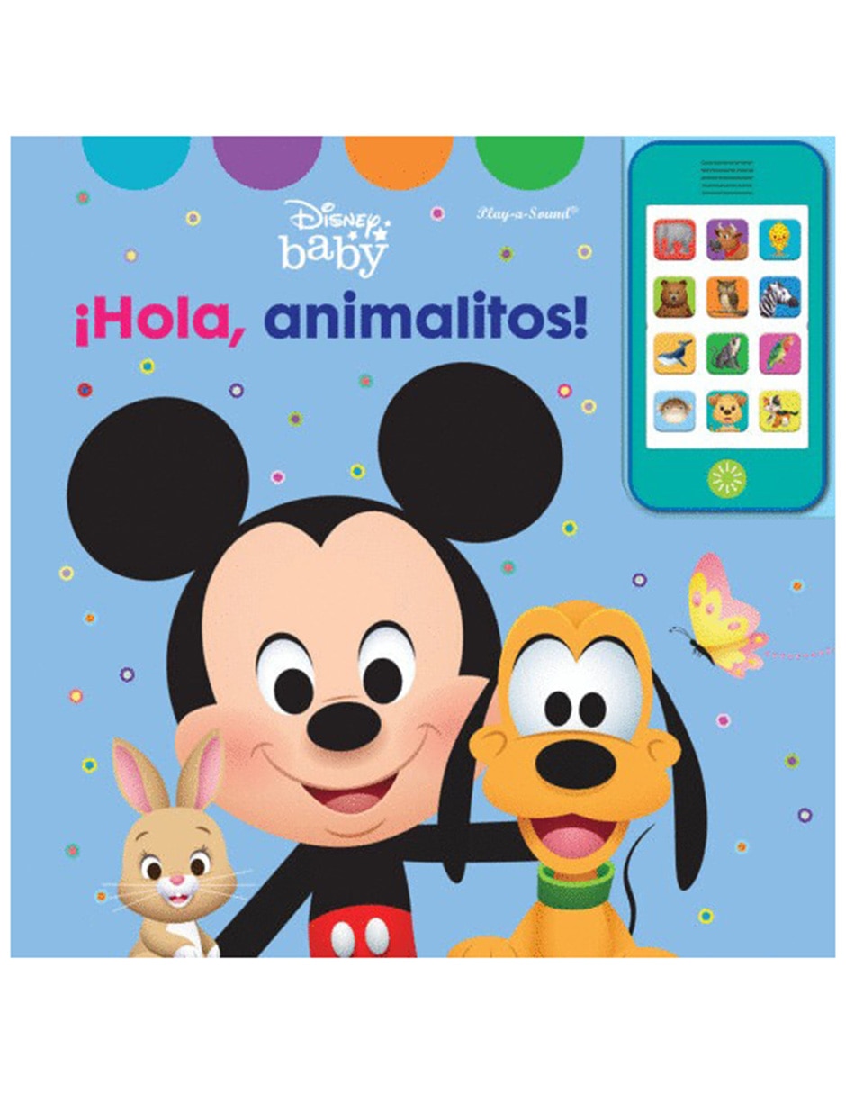Libro ¡Hola, animalitos! de Disney Baby