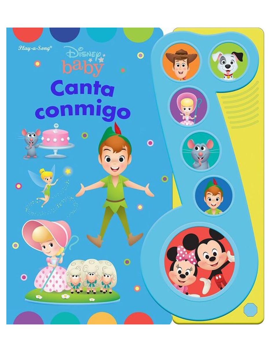 Libro Canta conmigo de Disney Baby