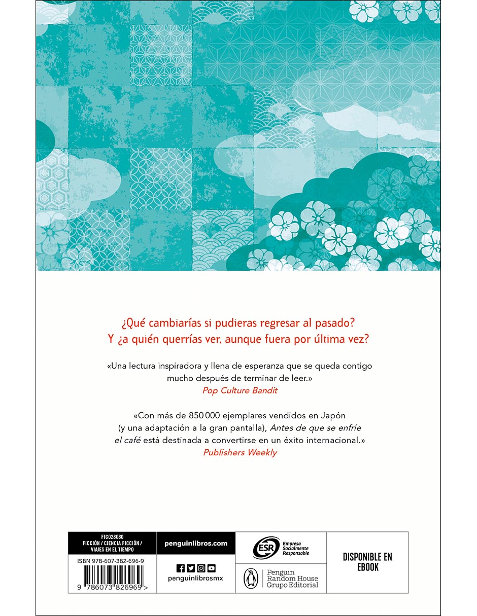 Libro Antes de que se enfrié el café de Toshikazu Kawaguchi 2