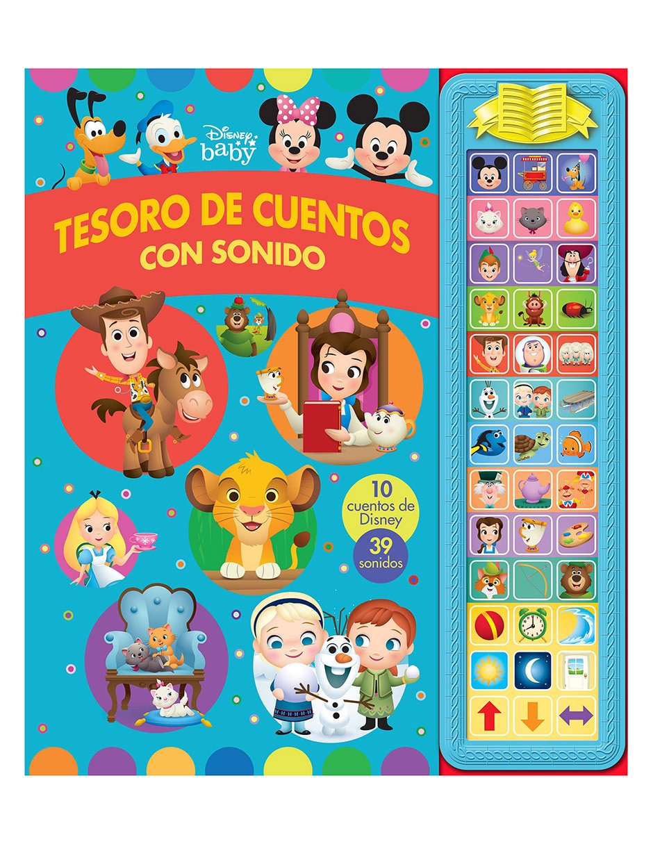 Libro Tesoro de cuentos con sonido de Disney Baby