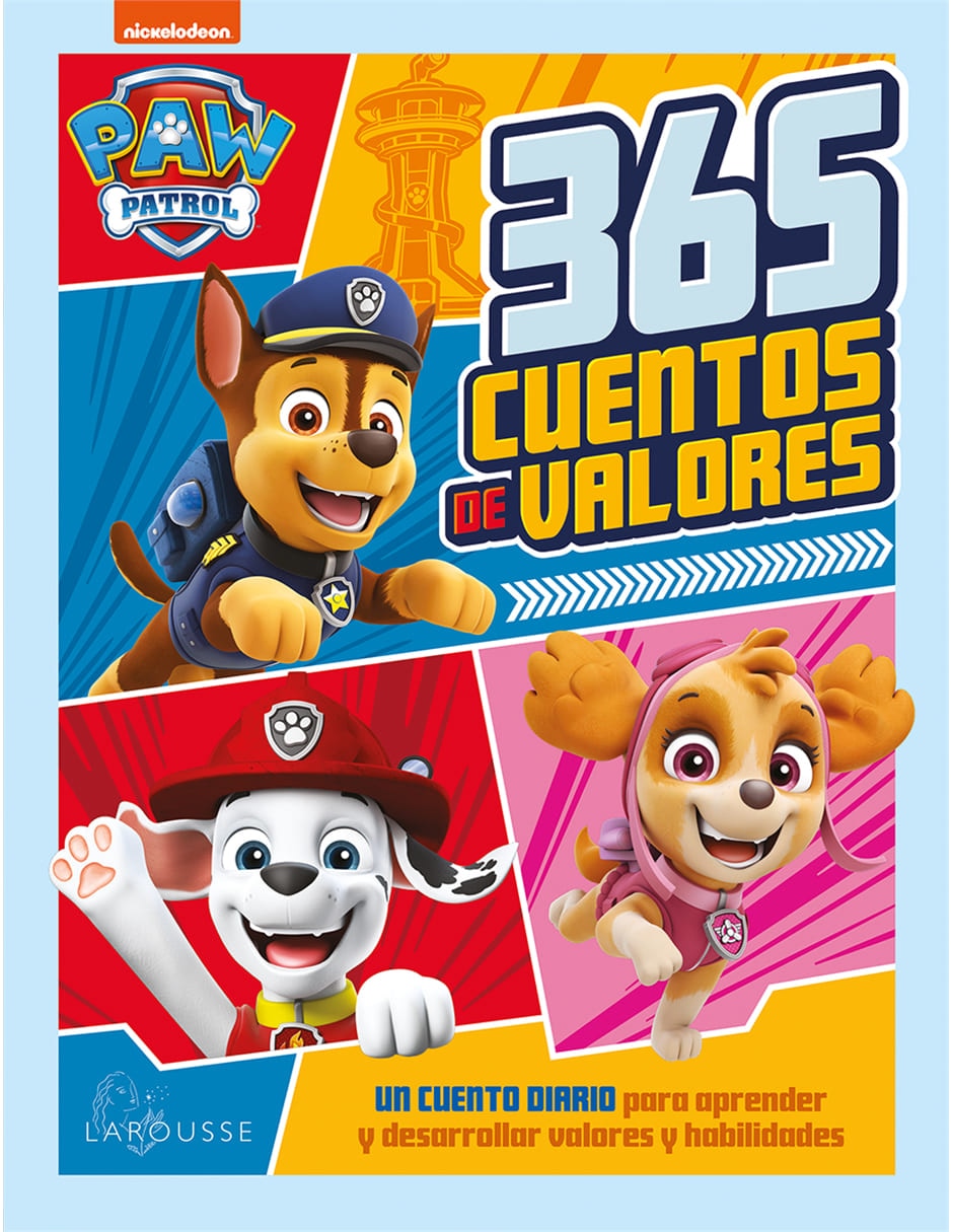 Libro 365 cuentos de valores de paw patrol de Graciela Iniestra Ramírez