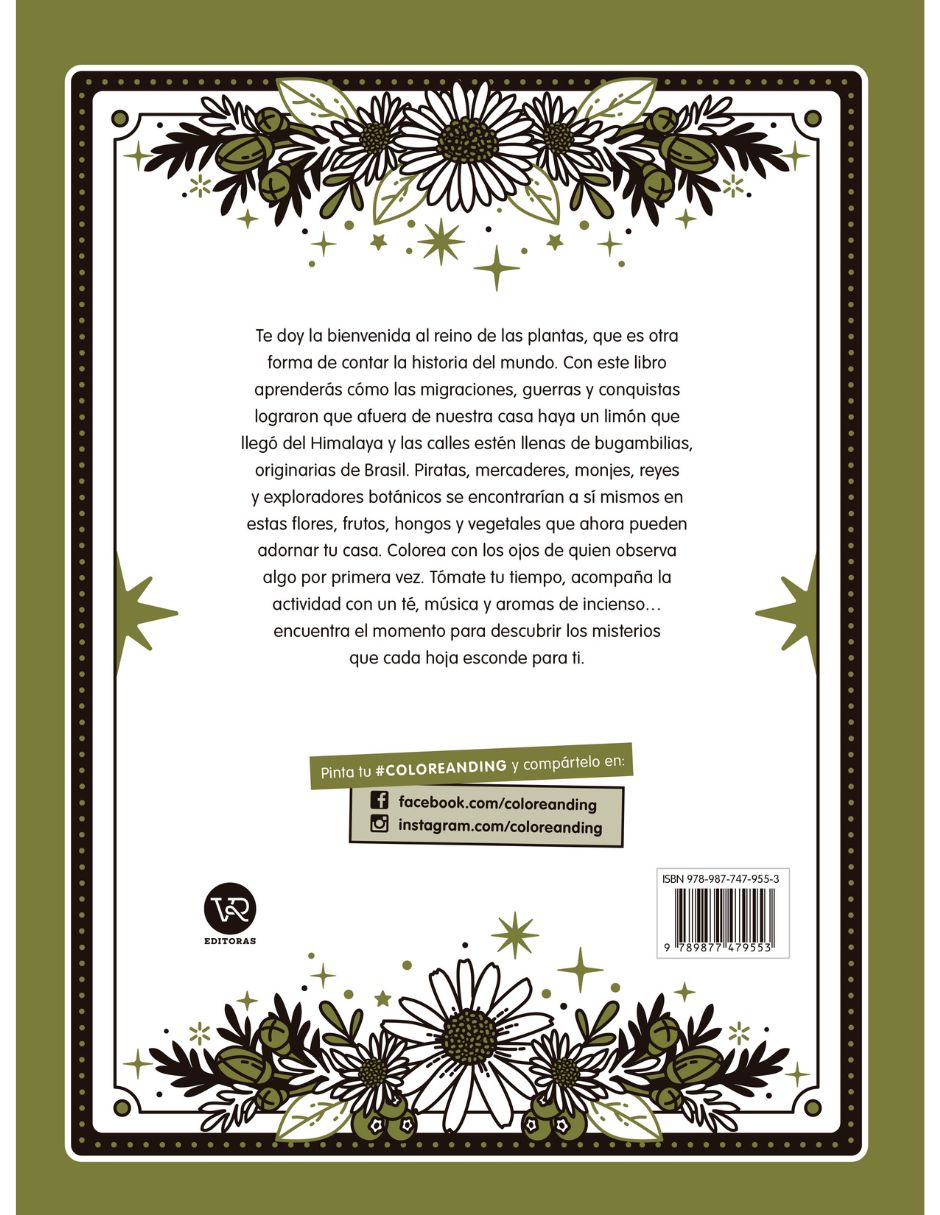 Libro #coloreanding bótanica de Malacara y Gale 2