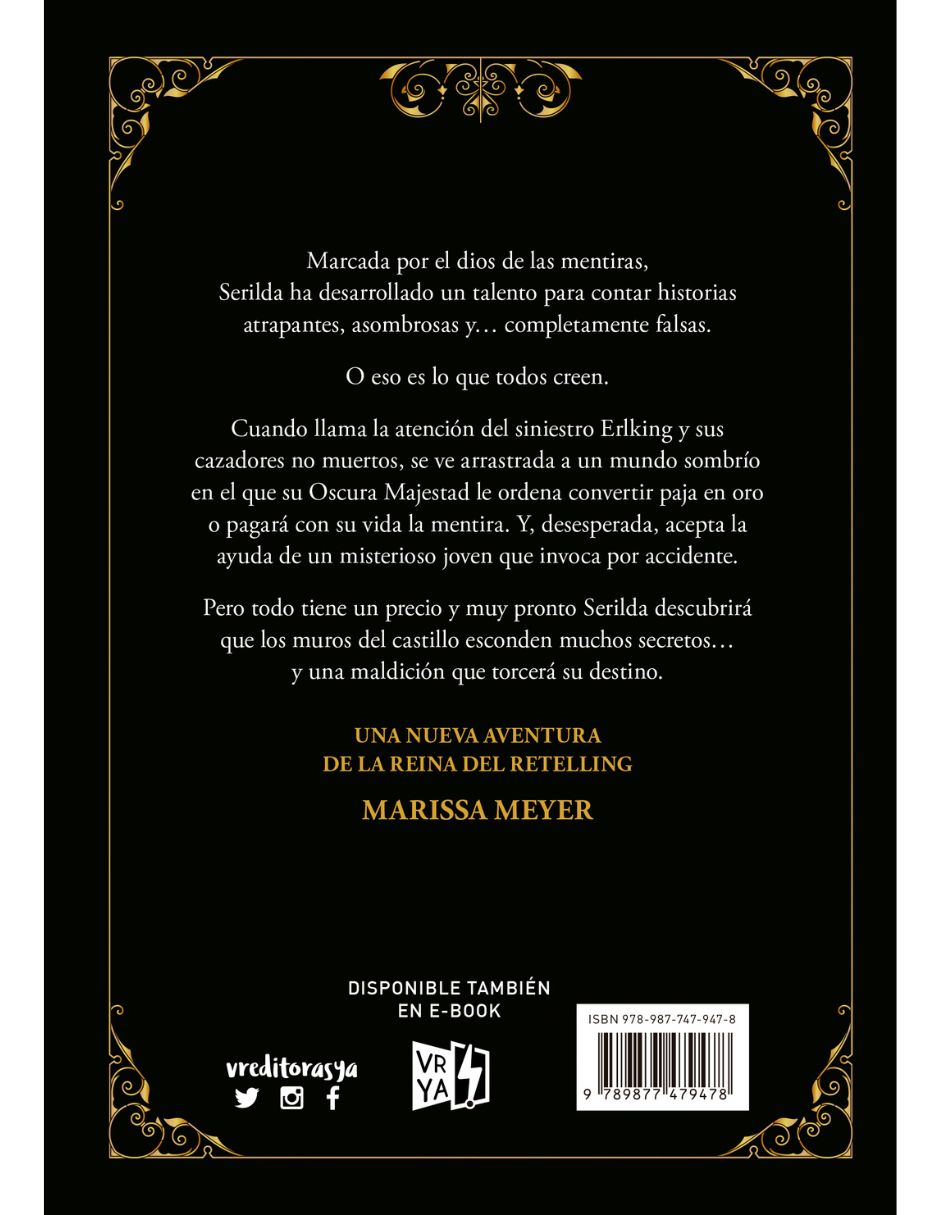 Libro Gilded de Marissa Meyer 2