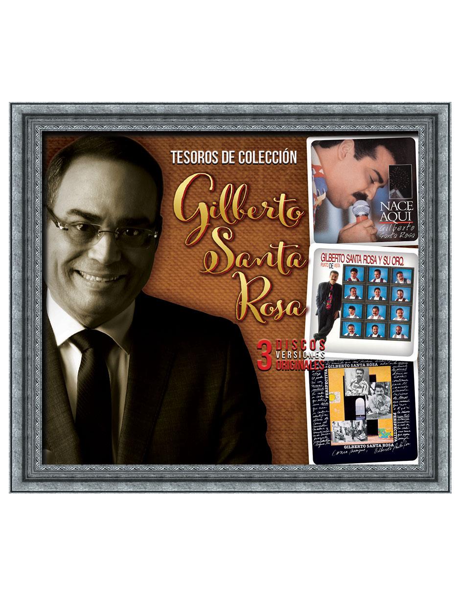 Tesoros de colección de Gilberto Santa Rosa 3 CDS