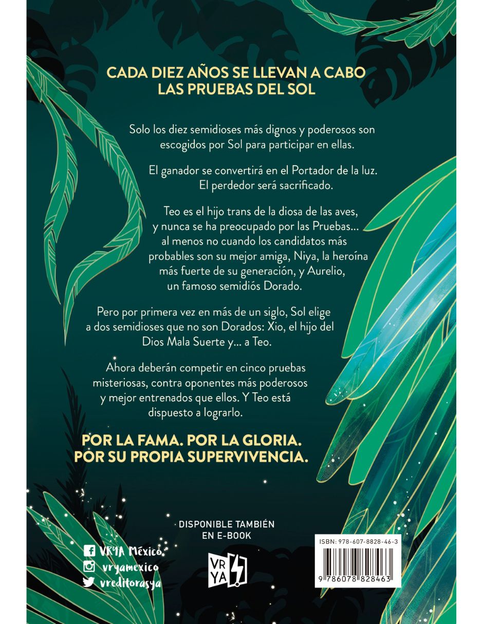 Libro Las pruebas del sol de Aiden Thomas 2