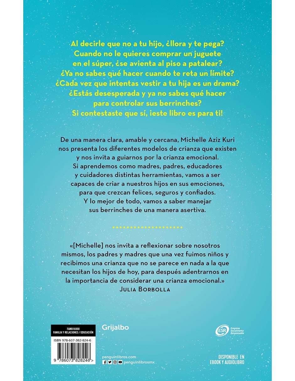 Libro Berrinches de Michelle aziz kuri 2