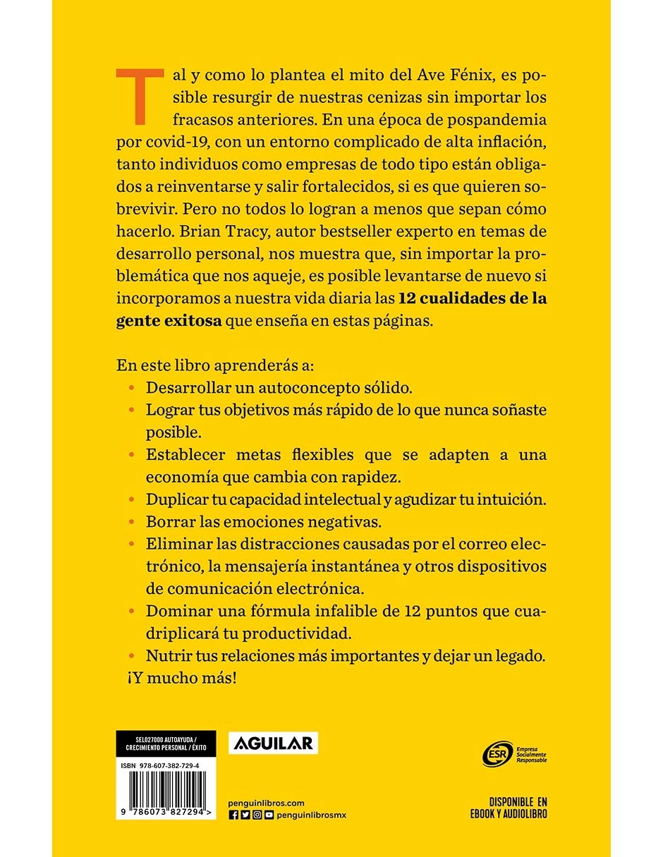 Libro El plan fenix de Brian tracy 2