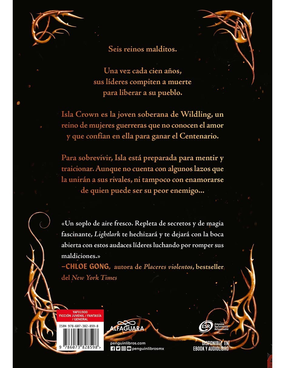 Libro Lightlark de Alex aster 2