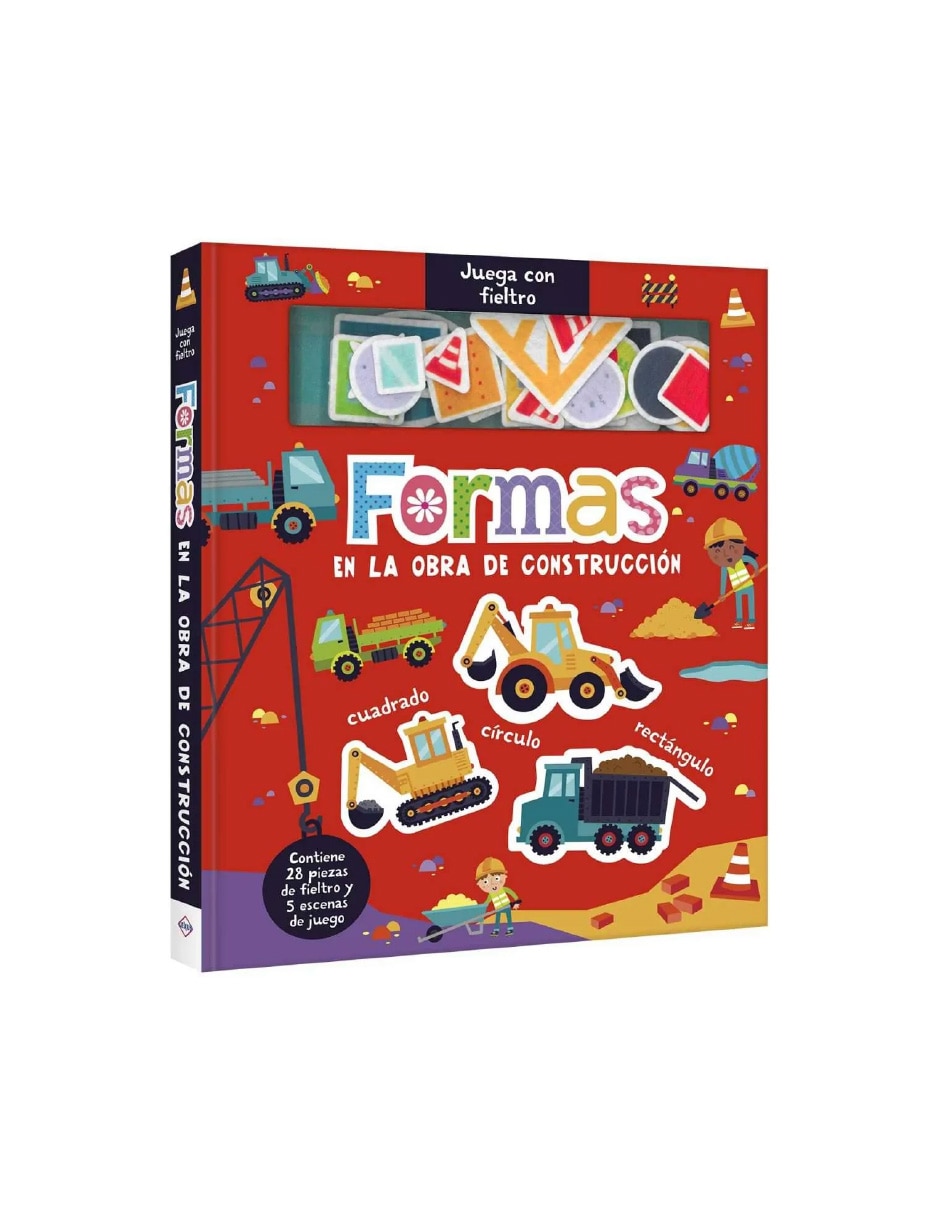 Libro Juega con fieltro formas en la construccion de Lexus