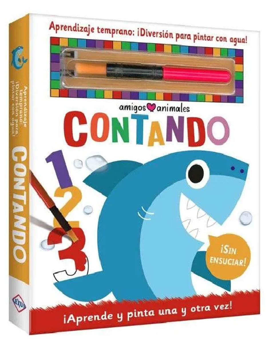 Libro Contando diversión para pintar con agua de Lexus