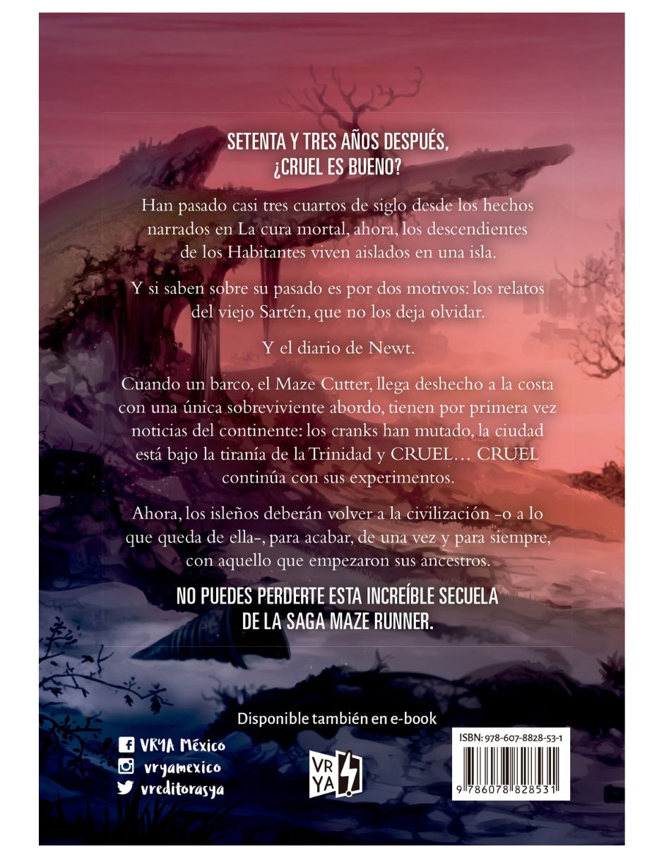 Libro Maze cutter: un nuevo comienzo de James Dashner 2