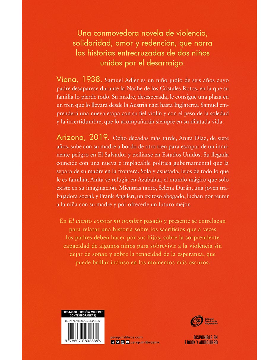 Libro El viento conoce mi nombre de Isabel Allende 2