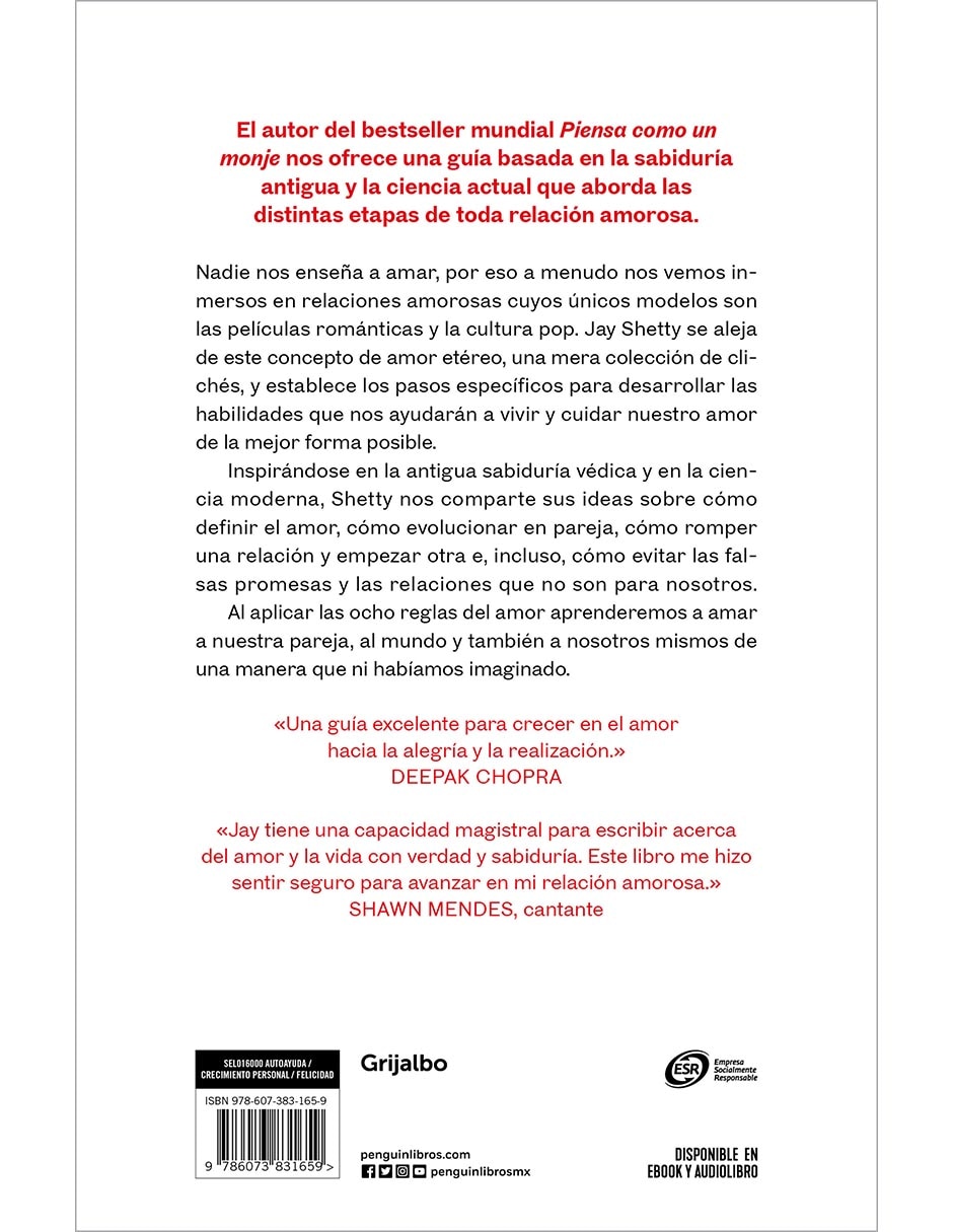 Libro 8 reglas del amor de Jay Shetty 2