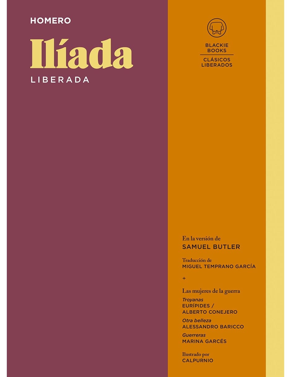 Libro Ilíada liberada de Homero