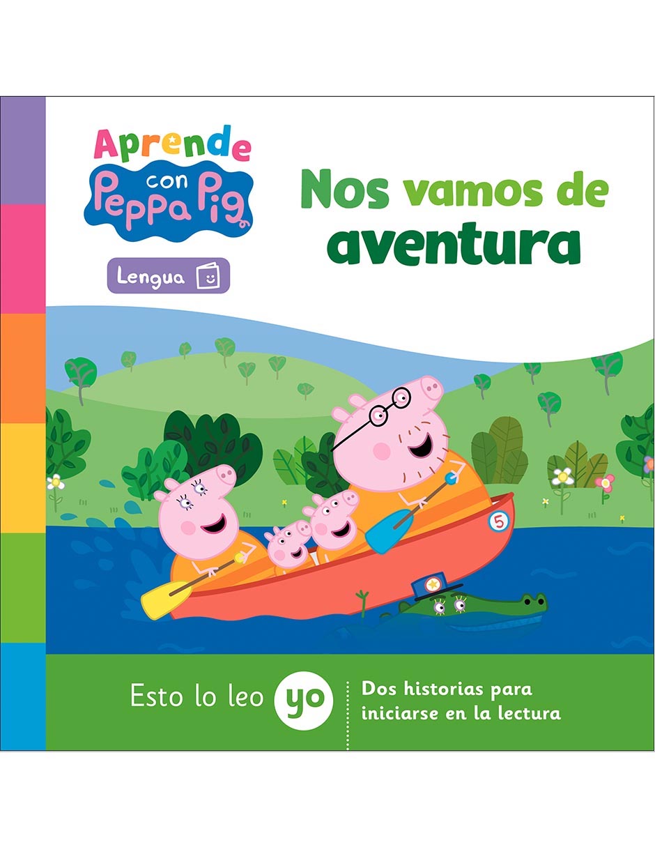 Libro Aprende con Peppa Pig Nos vamos de aventura de eOne Hasbro Libro Aprende con Peppa Pig Nos vamos de aventura de eOne Hasbro