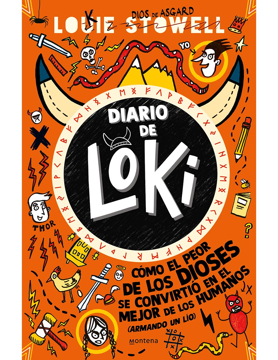 Libro Diario de Loki 1 de Louie Stowell