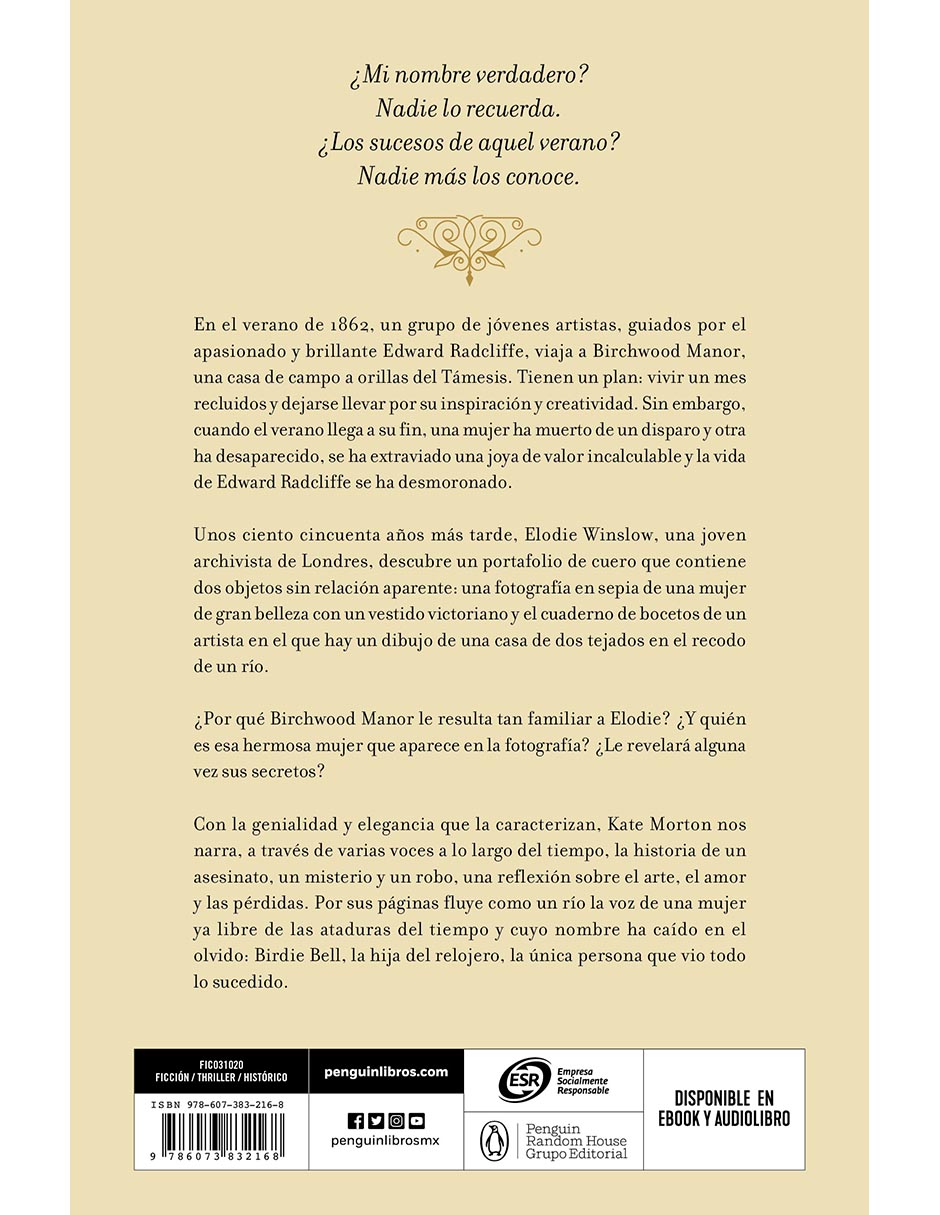 Libro La hija del relojero de Kate Morton 2
