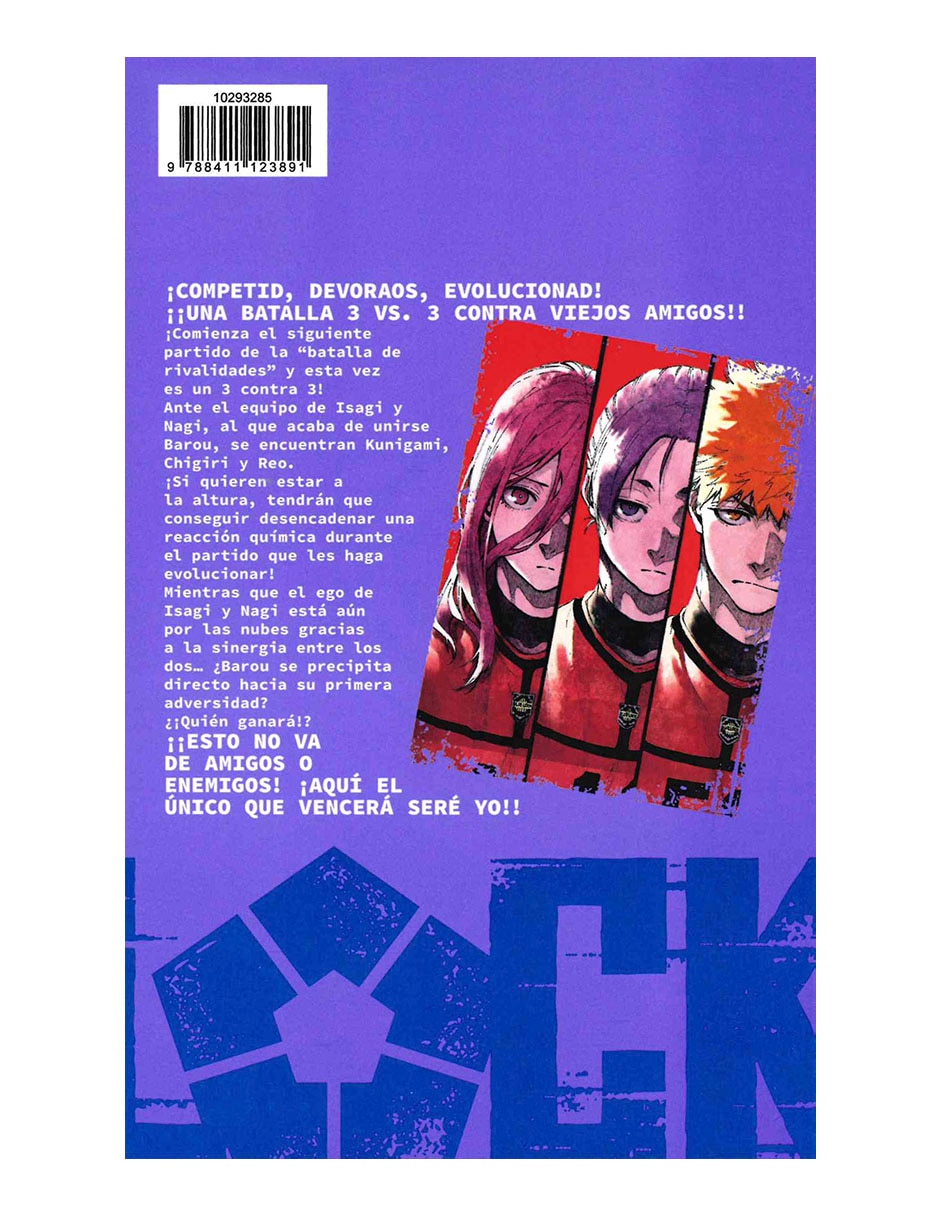 Manga Blue Lock Nº 08 2
