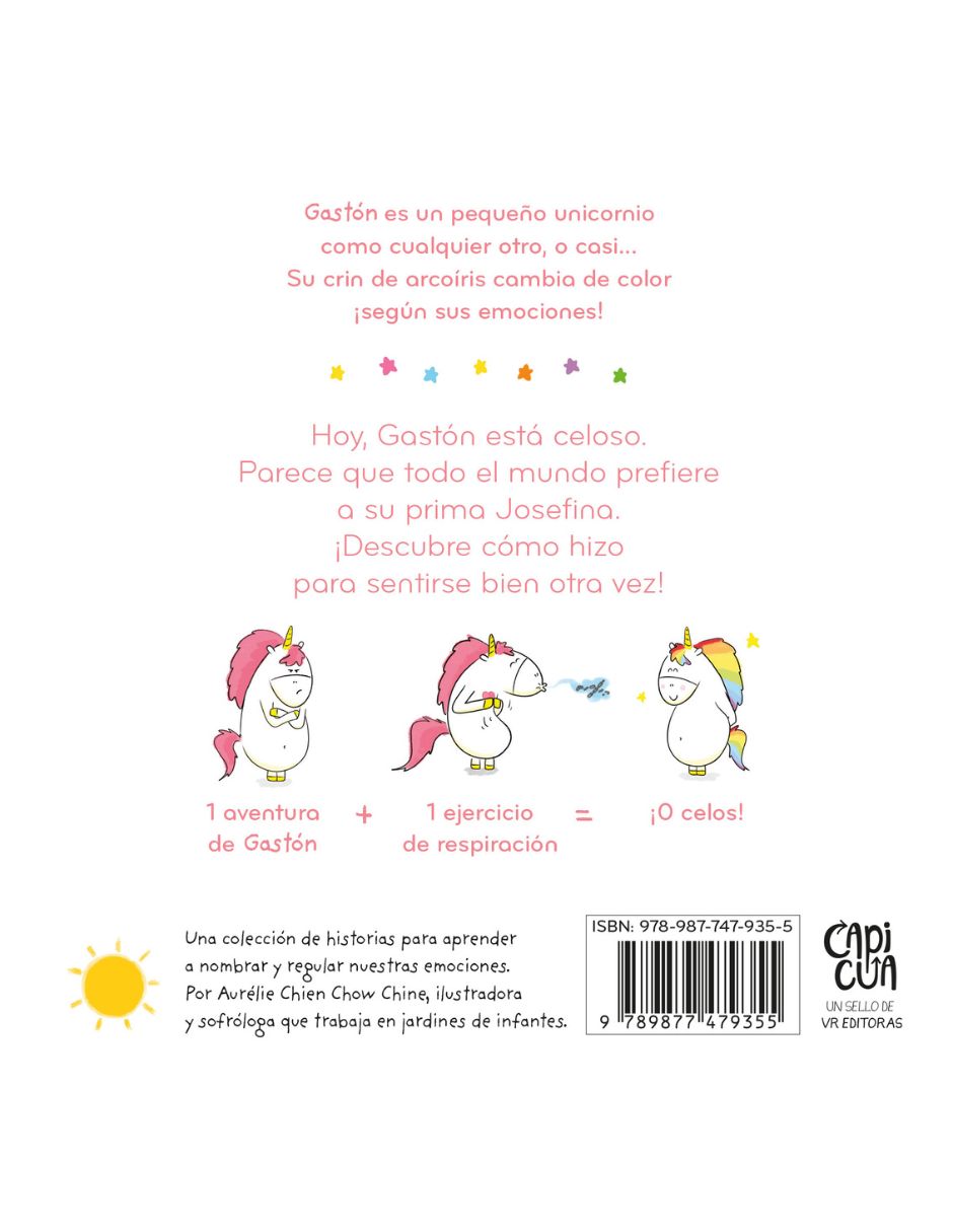 Libro Las emociones de gastón estoy celoso de Aurélie Chien Chow Chine 2